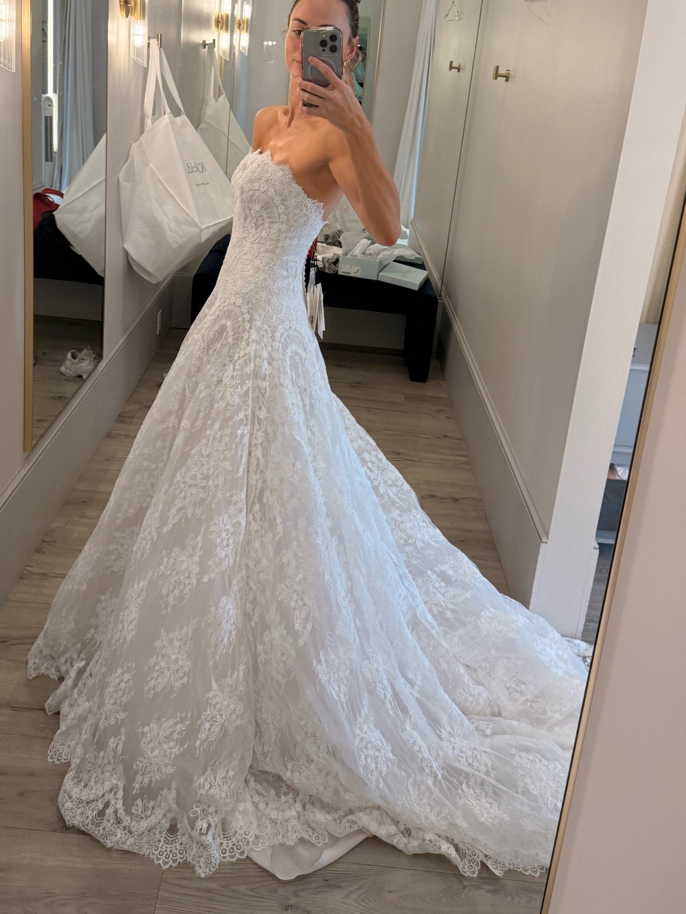 Brand New Justin Alexander Wedding Gown